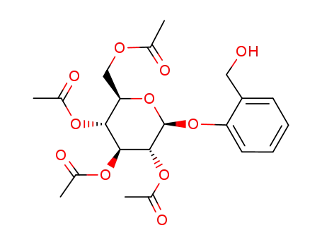 2-(2,3,4,6-tetra-O-acetyl-β-<sub>D</sub>-glucopyranozyloxy)benzyl alcohol