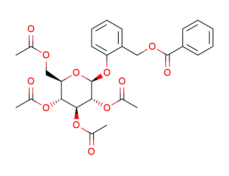 2-(2,3,4,6-tetra-O-acetyl-β-D-glucopyranosyloxy)benzyl benzoate
