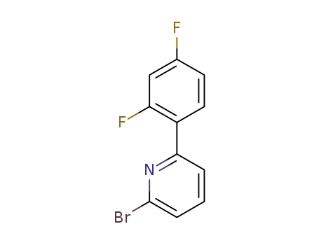 Molecular Structure of 1380281-57-1 (2-bromo-6-(2,4-difluorophenyl)pyridine)