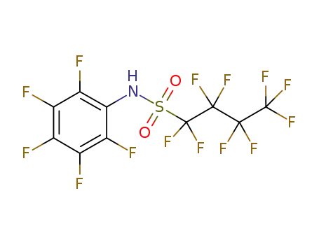 Molecular Structure of 958028-58-5 ((1,1,2,2,3,3,4,4,4-nonafluoro-N-(perfluorophenyl)butyl)sulfonamide)