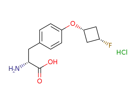 O-(cis-3-fluorocyclobutyl)-D-tyrosine hydrochloride salt