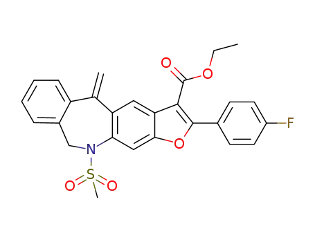 C<sub>27</sub>H<sub>22</sub>FNO<sub>5</sub>S