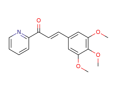 (2E)-3-(3,4,5-trimethoxyphenyl)-1-(pyridin-2-yl)prop-2-en-1-one