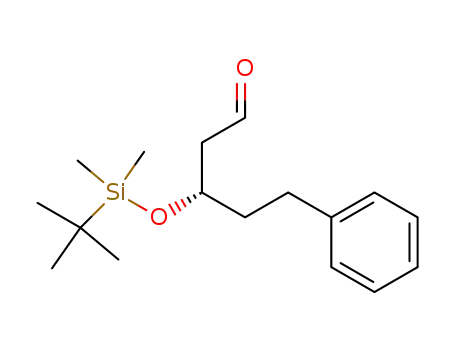 (S)-3-((tert-butyldimethylsilyl)oxy)-5-phenylpentanal