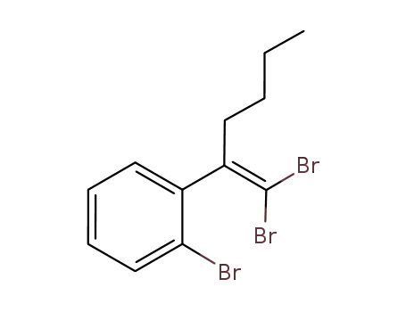 1-bromo-2-(1,1-dibromohex-1-en-2-yl)benzene