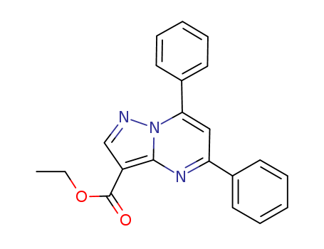 5,7-Diphenyl-pyrazolo[1,5-a]pyrimidine-3-carboxylic Acid Ethyl Ester