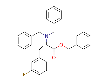(S)-benzyl 2-(dibenzylamino)-3-(3-fluorophenyl)propanoate