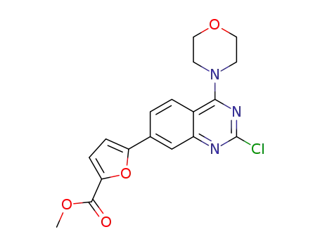 methyl 5-(2-chloro-4-morpholino-quinazolin-7-yl)furan-2-carboxylate