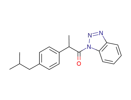 1-(1H-benzo[d][1,2,3]triazol-1-yl)-2-(4-isobutylphenyl)propan-1-one