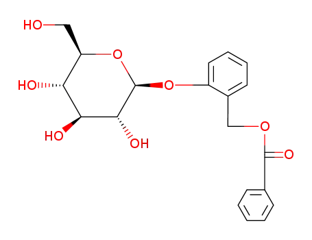 (2-(β-D-glucopyranosyloxy)benzyl benzoate)