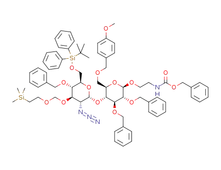 C<sub>73</sub>H<sub>90</sub>N<sub>4</sub>O<sub>14</sub>Si<sub>2</sub>