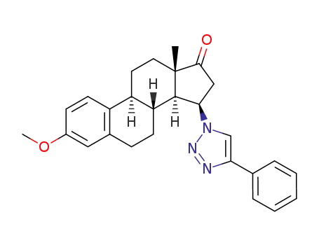 15β-[4-phenyl-1H-1,2,3-triazol-1-yl]-3-methoxyestra-1,3,5(10)-trien-17-one