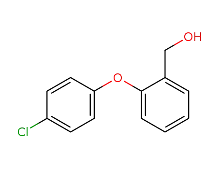 Molecular Structure of 25562-90-7 (2-<4-Chlorphenyloxy>-benzylalkohol)