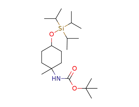 Molecular Structure of 1342811-04-4 (C<sub>21</sub>H<sub>43</sub>NO<sub>3</sub>Si)