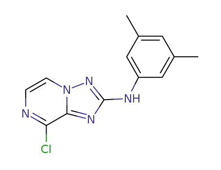 8-chloro-[1,2,4]triazolo[1,5-a]pyrazin-2-yl-(3,5-dimethyl-phenyl)amine