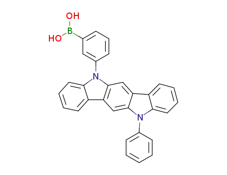 C<sub>30</sub>H<sub>21</sub>BN<sub>2</sub>O<sub>2</sub>