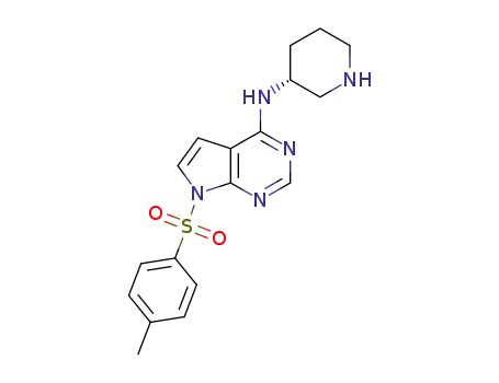 (R)-N-(piperidine-3-yl)-7-tosyl-7H-pyrrolo[2,3-d]pyrimidin-4-ylamine