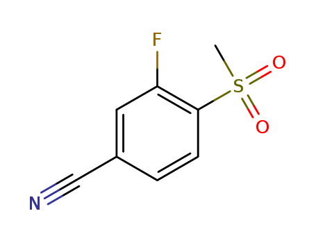3-FLUORO-4-(METHYLSULFONYL)BENZONITRILE