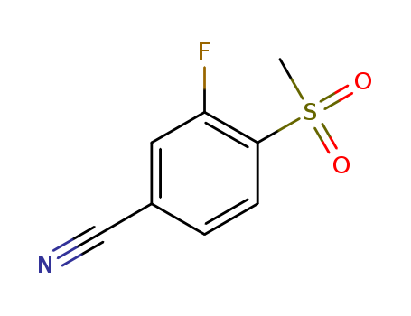 3-Fluoro-4-(Methylsulphonyl)benzonitrile