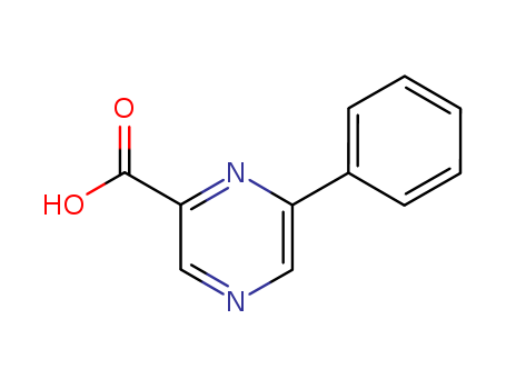 Pyrazinecarboxylic acid, 6-phenyl-