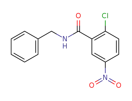 Molecular Structure of 83909-69-7 (N-benzyl-2-chloro-5-nitrobenzamide)