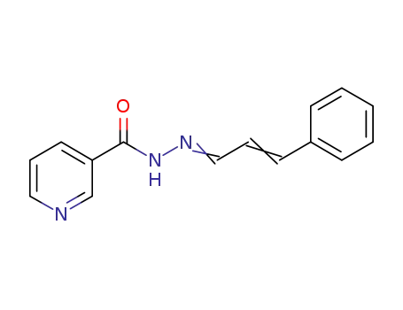 nicotinic acid N<sub>2</sub>-(3-phenylallylidene)hydrazide