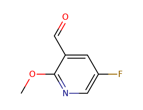 3-Pyridinecarboxaldehyde,5-fluoro-2-methoxy-