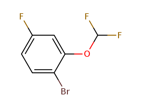 1-Bromo-2-(Difluoromethoxy)-4-Fluorobenzene cas no. 954235-83-7 98%