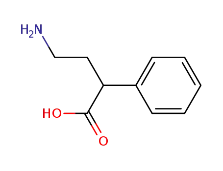 Molecular Structure of 13080-10-9 (4-Amino-2-phenylbutanoic acid)