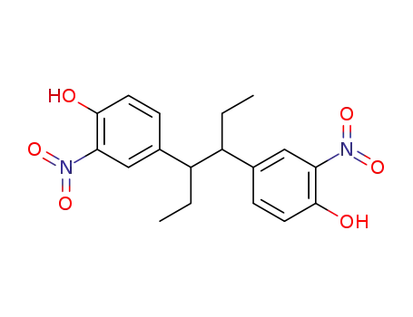 4,4′-(1,2-ジエチル-1,2-エタンジイル)ビス(2-ニトロフェノール)
