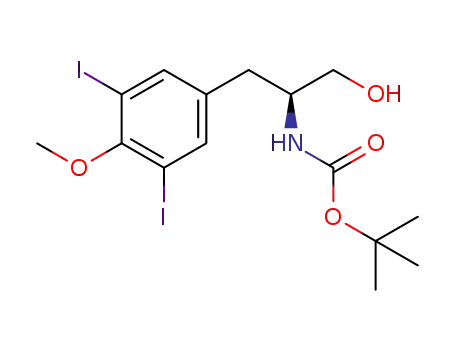 (S)-tert-butyl 1-(3,5-diiodo-4-methoxyphenyl)-3-hydroxypropan-2-ylcarbamate