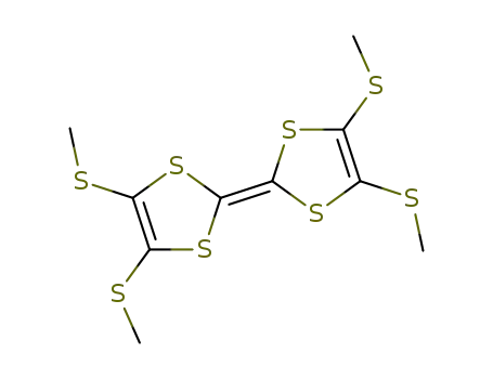Molecular Structure of 51501-77-0 (TETRAKIS(METHYLTHIO)TETRATHIAFULVALENE)
