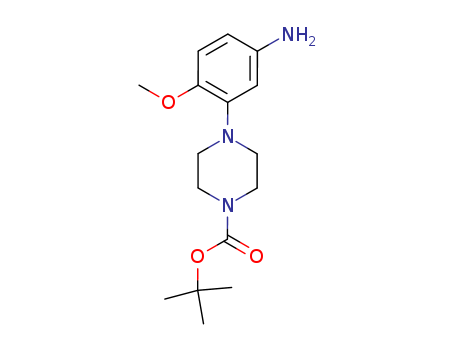 tert-butyl 4-(5-amino-2-methoxyphenyl)piperazine-1-carboxylate