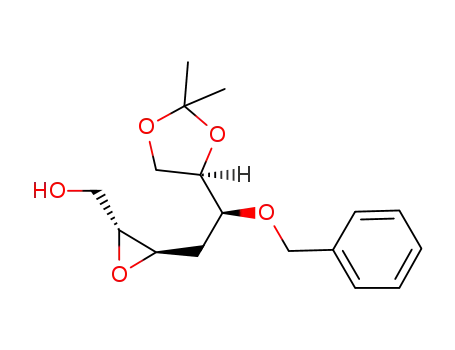 ((2R,3R)-3-((S)-2-(benzyloxy)-2-((R)-2,2-dimethyl-1,3-dioxolan-4-yl)ethyl)oxiran-2-yl)methanol