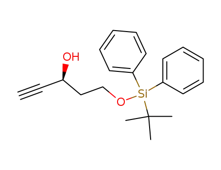5-(<i>tert</i>-butyl-diphenyl-silanyloxy)-pent-1-yn-3-ol