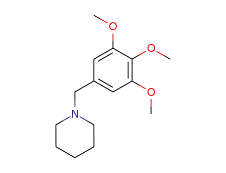 Piperidine, 1-[(3,4,5-trimethoxyphenyl)methyl]-
