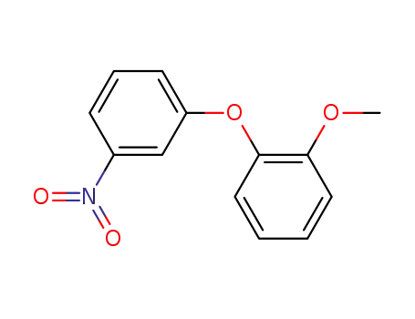 Molecular Structure of 107622-63-9 (1-methoxy-2-(3-nitro-phenoxy)-benzene)