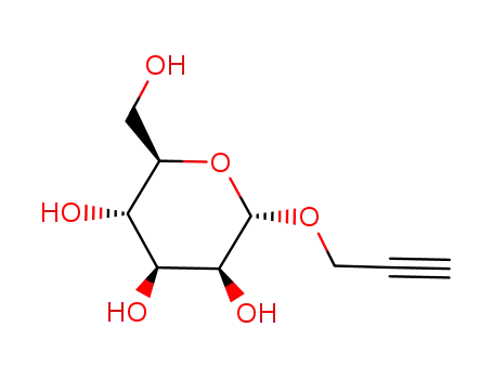 Molecular Structure of 854262-01-4 (Propargyl a-D-mannopyranoside)