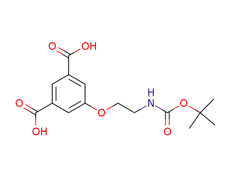 5-((-2-((tert-butyloxy)carbonyl)amino)ethoxy)benzene-1,3-dicarboxylic acid