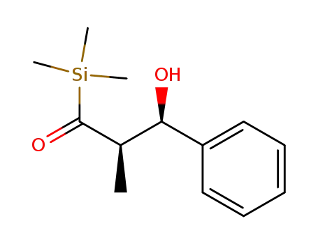 erythro-3-hydroxy-3-phenyl-2-methyl-1-trimethylsilyl-1-propanone