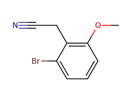 Benzeneacetonitrile, 2-bromo-6-methoxy-