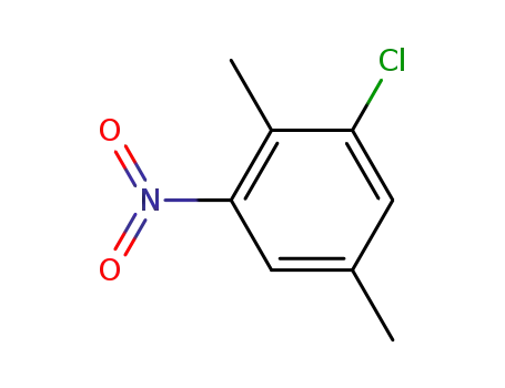Molecular Structure of 13711-22-3 (6-CHLORO-1,4-DIMETHYL-2-NITROBENZENE)