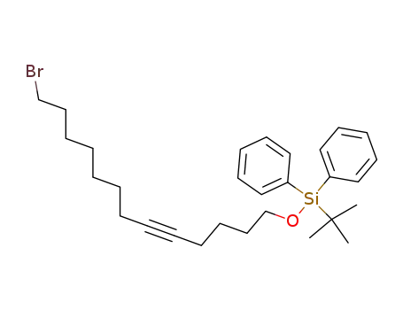 Silane, [(13-bromo-5-tridecynyl)oxy](1,1-dimethylethyl)diphenyl-