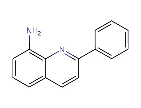 Molecular Structure of 116529-78-3 (2-Phenyl-8-aMinoquinoline)