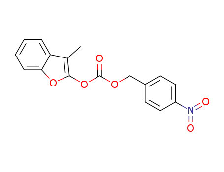 3-methylbenzofuran-2-yl 3-(4-nitrophenyl)propanoate