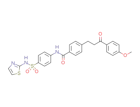 C<sub>26</sub>H<sub>23</sub>N<sub>3</sub>O<sub>5</sub>S<sub>2</sub>