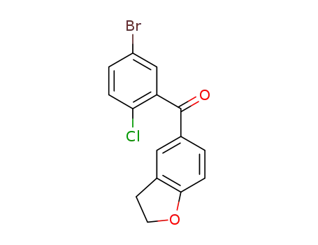 (5-bromo-2-chloro-phenyl)-(2,3-dihydrobenzofuran-5-yl)methanone