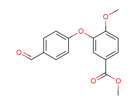 Benzoic acid, 3-(4-formylphenoxy)-4-methoxy-, methyl ester