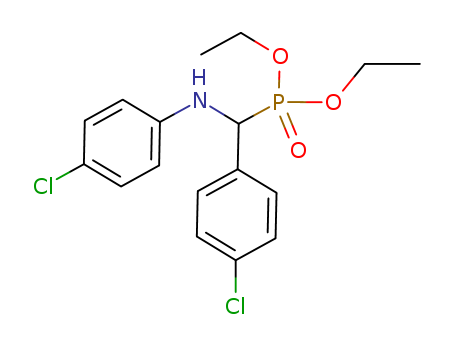 Phosphonic acid, [(4-chlorophenyl)[(4-chlorophenyl)amino]methyl]-,  diethyl ester