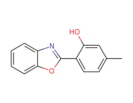 Molecular Structure of 39720-17-7 (Phenol, 2-(2-benzoxazolyl)-5-methyl-)